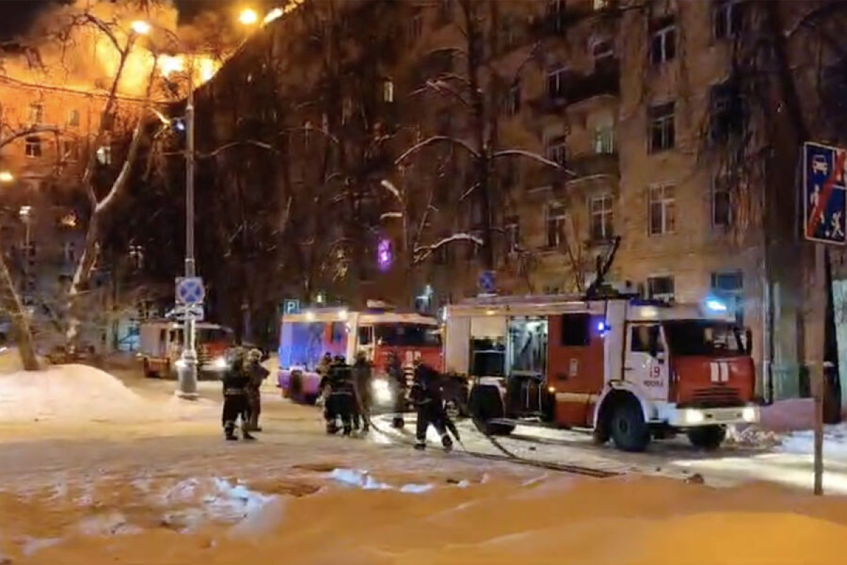 Пожар в московской многоэтажке локализован, есть пострадавшие-ФОТО -ВИДЕО -ОБНОВЛЕНО 