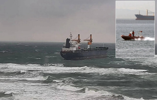 В Мраморном море затонул турецкий сухогруз