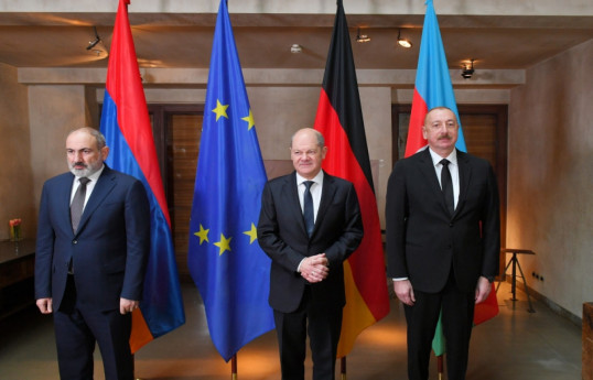 Правительство Германии об итогах встречи Олафа Шольца и Ильхама Алиева: Как можно скорее завершить мирные переговоры