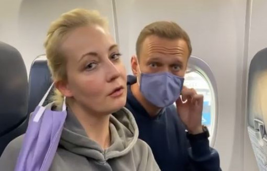 «Я тебя люблю» - Вдова Навального опубликовала пост 