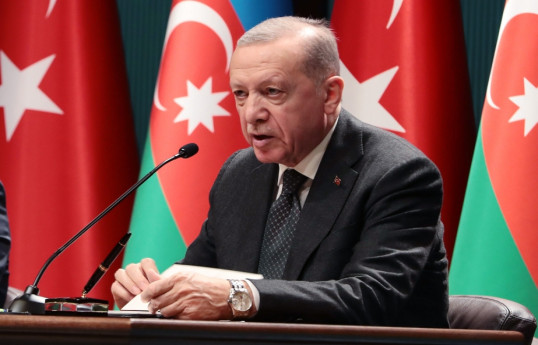 Эрдоган: Турция готова довести товарооборот с Азербайджаном до 15 млрд долларов