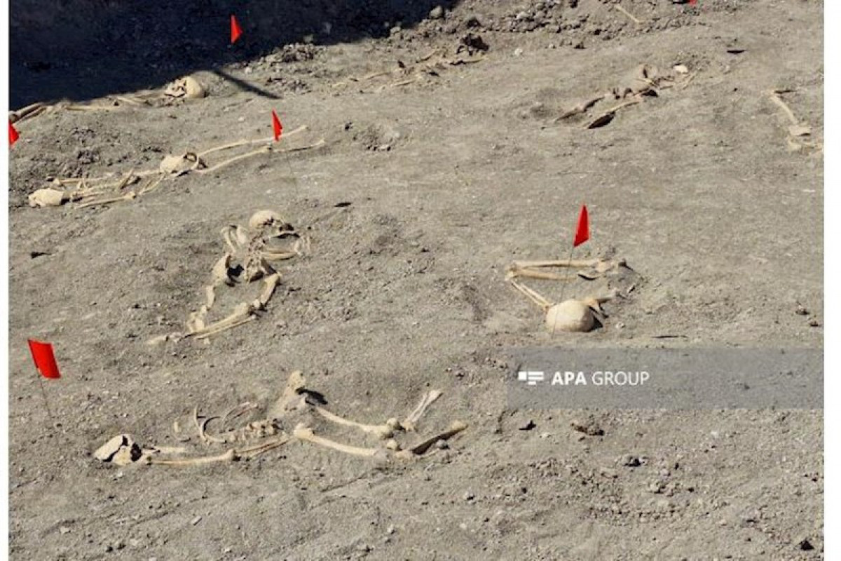 В Ходжалы обнаружены скелеты женщин и детей со связанными руками и ногами
 -ВИДЕО -ОБНОВЛЕНО 