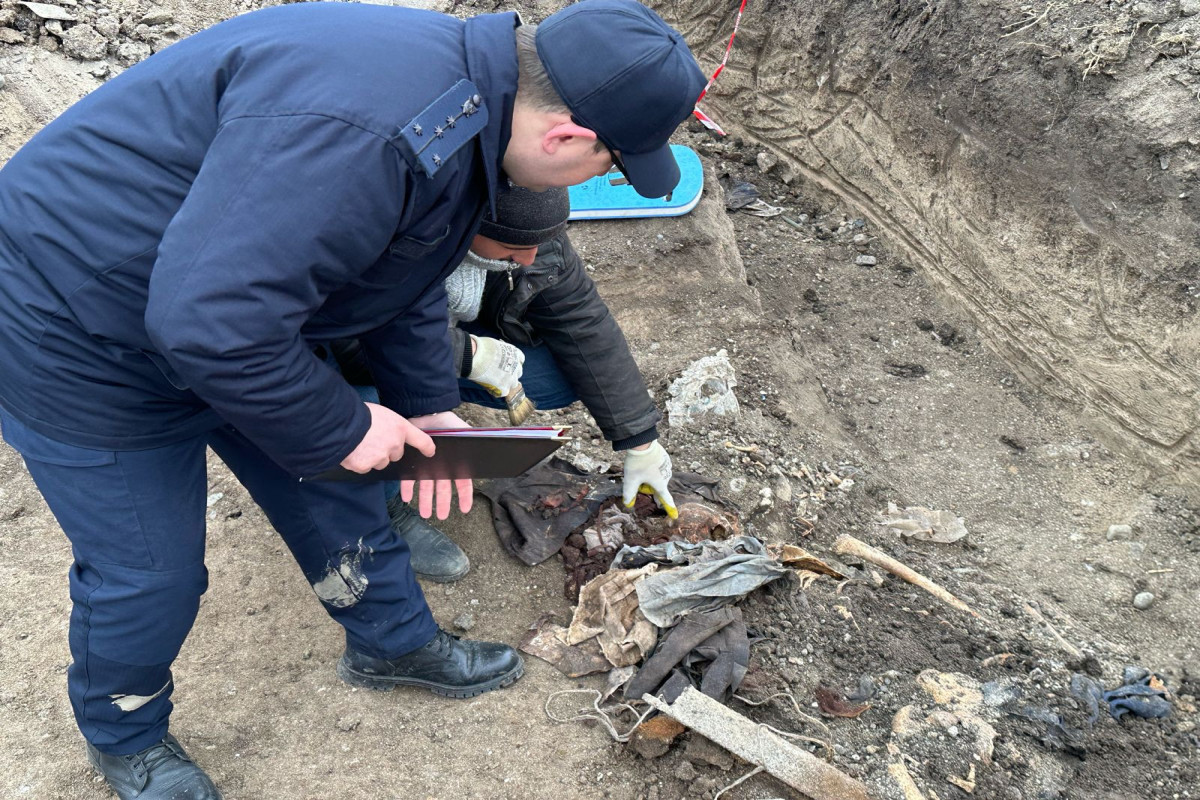 В Ходжалы обнаружены скелеты женщин и детей со связанными руками и ногами
 -ВИДЕО -ОБНОВЛЕНО 
