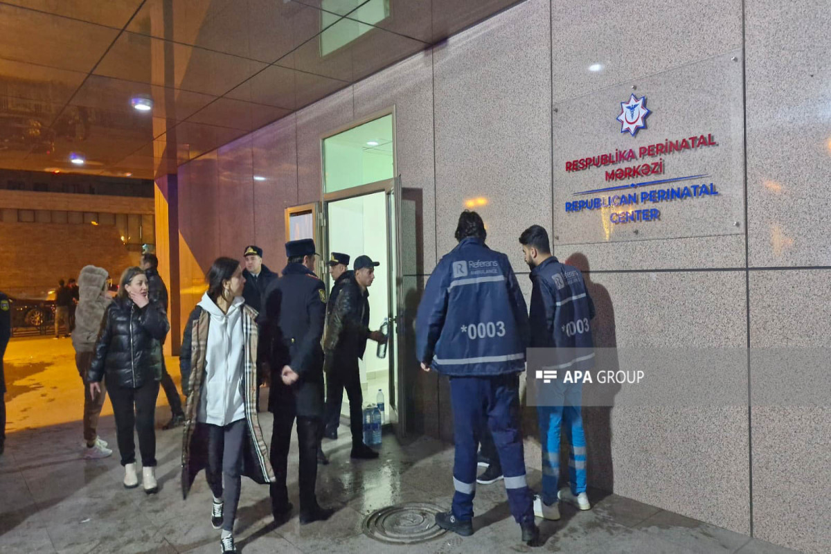 В Республиканском перинатальном центре в Баку произошел пожар -ФОТО -ОБНОВЛЕНО-1 