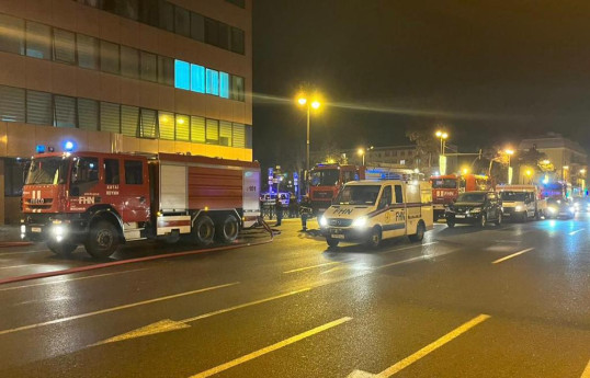 TƏBİB распространил информацию о пожаре в Республиканском перинатальном центре-ОБНОВЛЕНО 