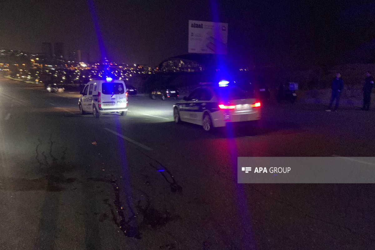 На дороге Баку-Газах произошло ДТП: столкнулись 7 транспортных средств