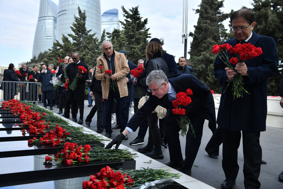 Посол Великобритании: Чту память погибших за свободу и независимость Азербайджана
