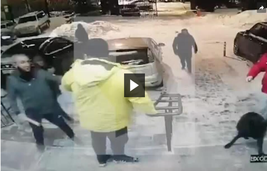 В Москве четверо мужчин избили прохожего секс-игрушкой-ВИДЕО 