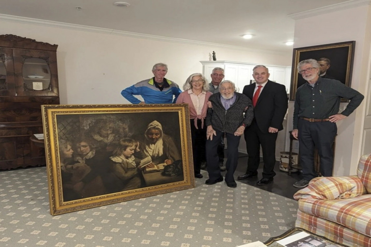 Украденную бандитами британскую картину вернули владельцам - 54 года спустя  -ФОТО 