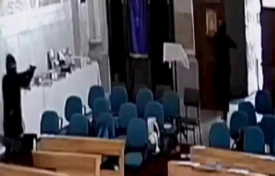 В Стамбуле задержали напавших на церковь