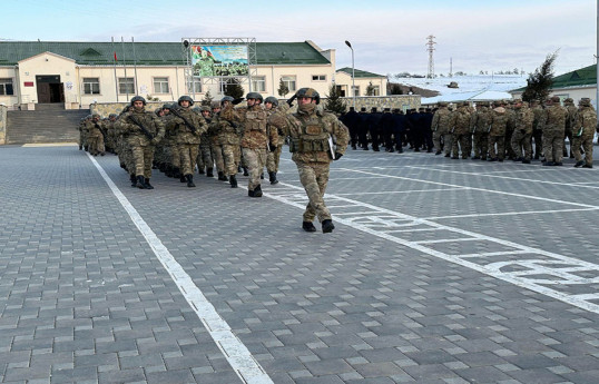 Азербайджанская армия проходит плановую подготовку