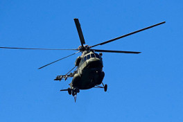 Военный вертолет потерпел крушение в Грузии: один погибший