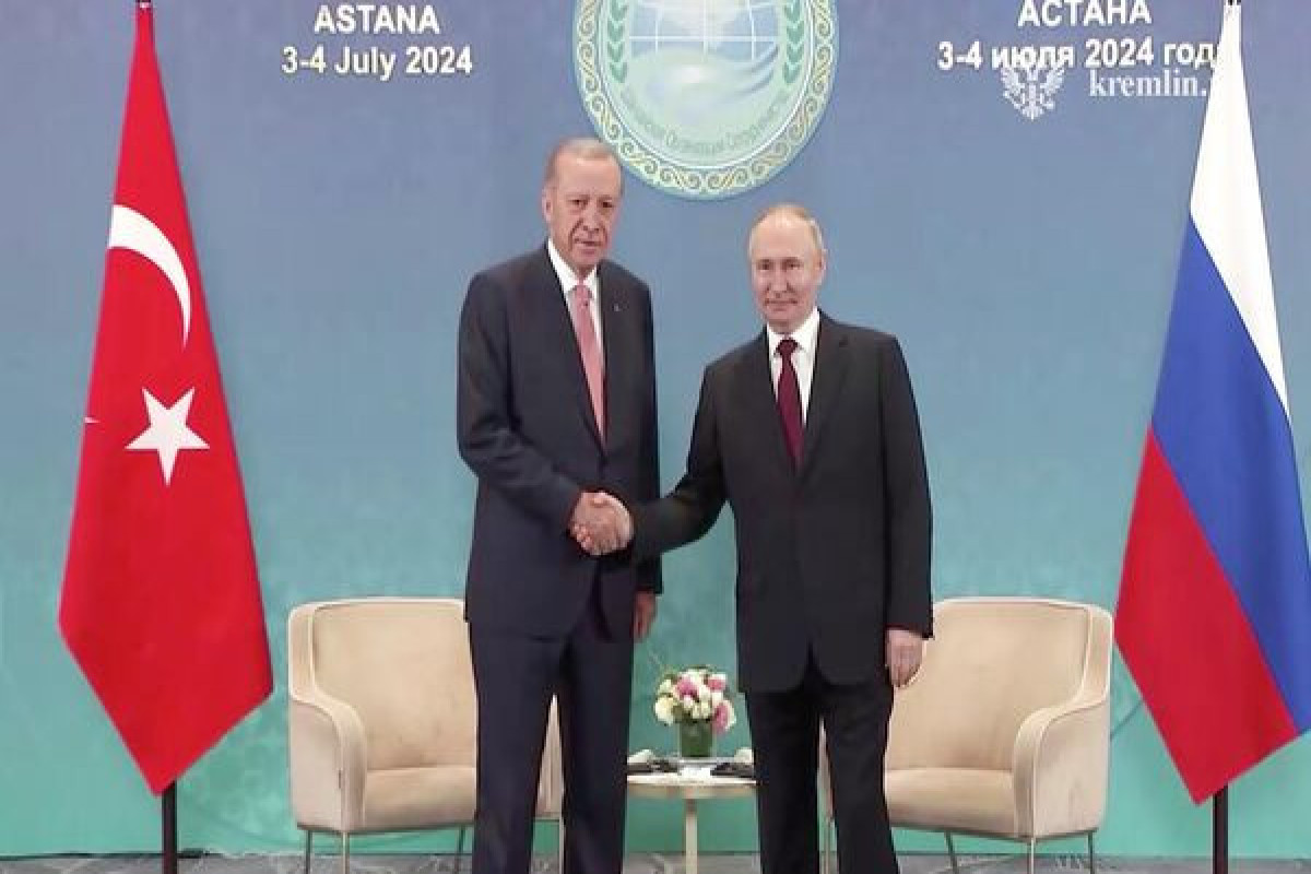 Путин и Эрдоган обсудили развитие торговых связей на полях ШОС