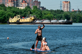 В Москве зафиксировали температурный рекорд второй день подряд