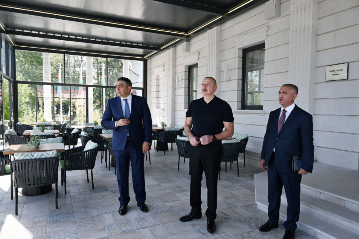 Президент Алиев принял участие в ряде торжественных мероприятий в Шуше и Ханкенди