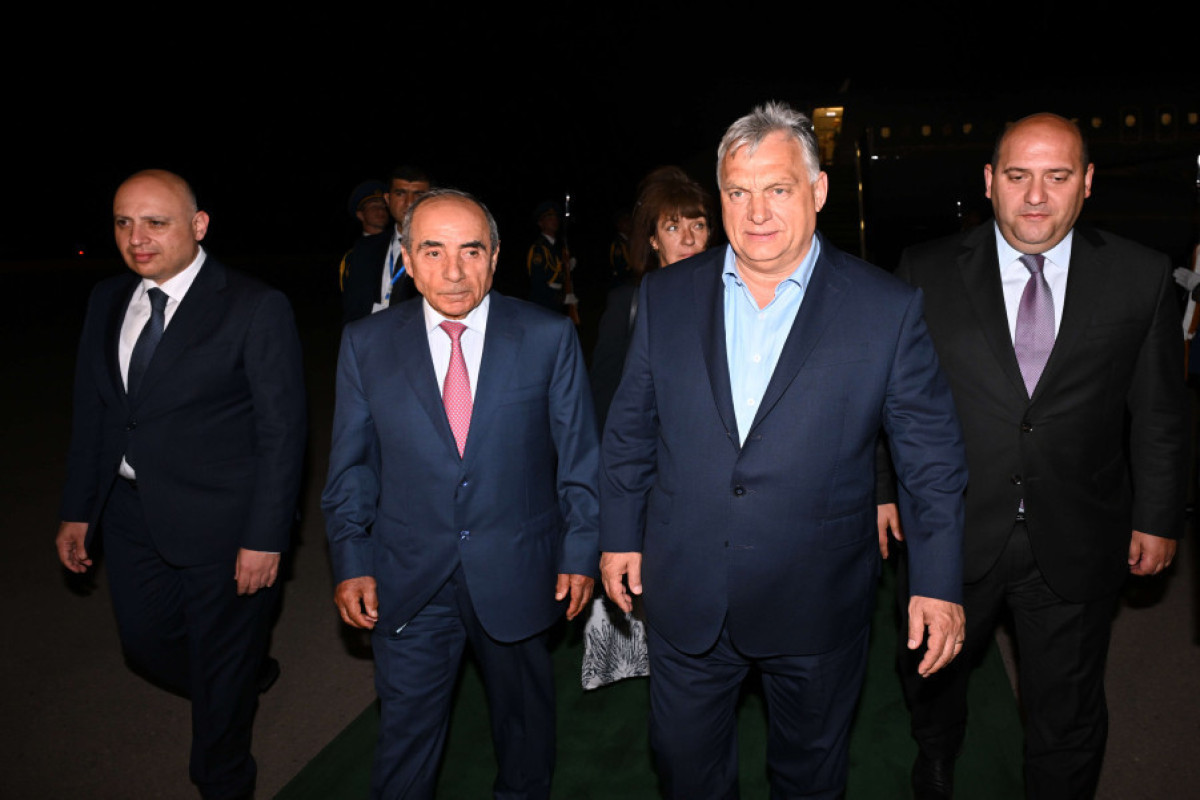 Виктор Орбан прибыл с визитом в Азербайджан-ФОТО 