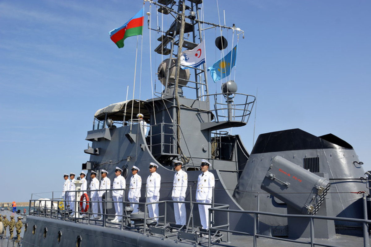 Азербайджанские коммандос и ВМС участвуют в учениях в Казахстане-ФОТО 