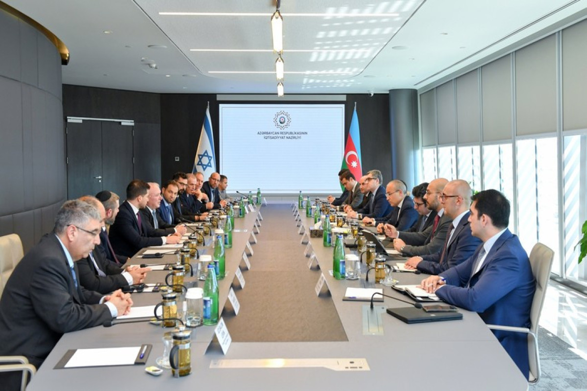 Укрепление экономических связей обсудили Азербайджан и Израиль