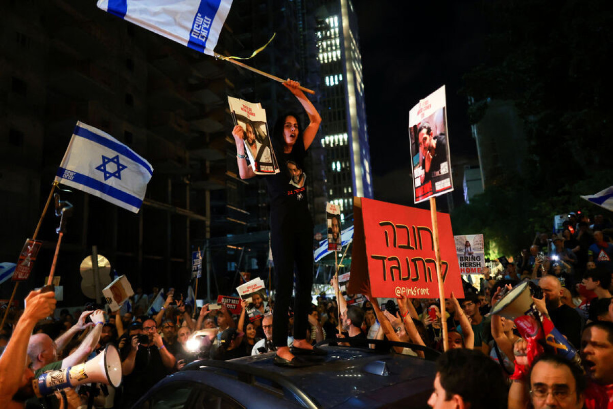 Израильтяне вновь вышли на массовые акции протеста