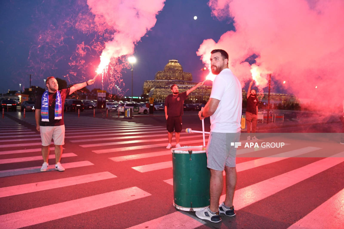 Группа азербайджанских спортсменов отправилась на летние Олимпийские игры в Париж-ФОТО 