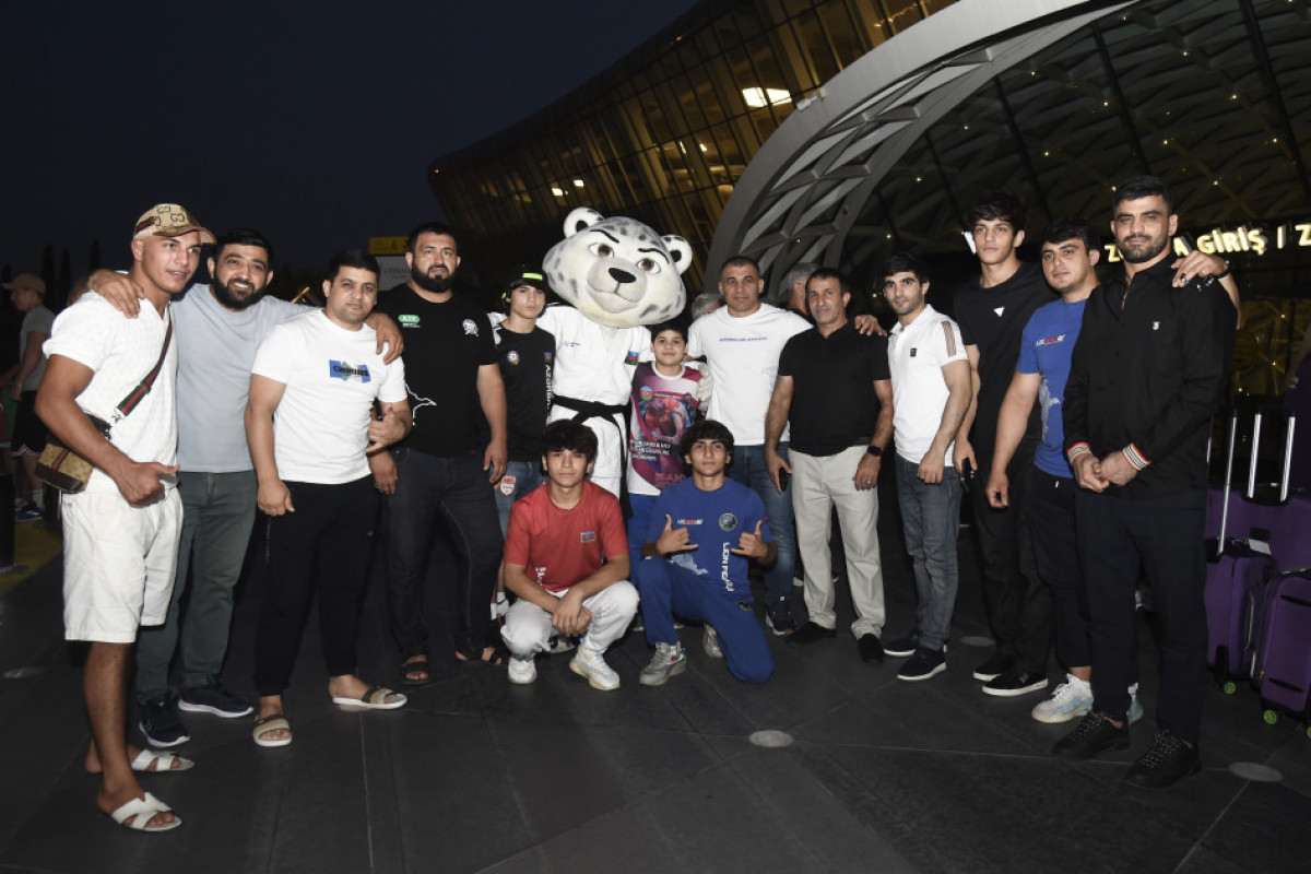 Азербайджанских спортсменов проводили на Парижскую Олимпиаду-ФОТО 