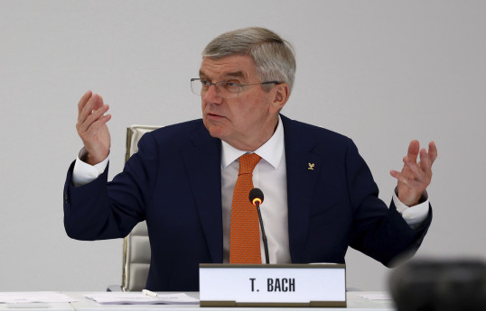 глава Международного олимпийского комитета (МОК) Томас Бах
