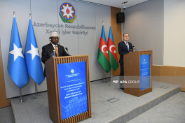 Главы МИД Азербайджана и Сомали провели совместную пресс-конференцию - Главное из выступлений  