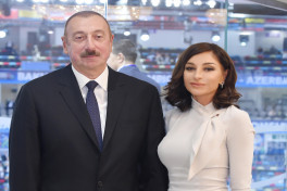 Президент Ильхам Алиев и первая леди Мехрибан Алиева позвонили дзюдоисту Хидаяту Гейдарову