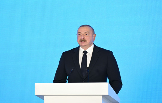 Ильхам Алиев выступил на открытии 29-й выставки «Нефть и газ Каспия» и 12-й выставки Caspian Power в рамках Бакинской энергетической недели 