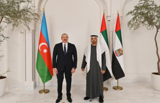 Ильхам Алиев пригласил президента ОАЭ на COP29 