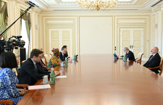 Ильхам Алиев принял генерального директора Всемирной торговой организации