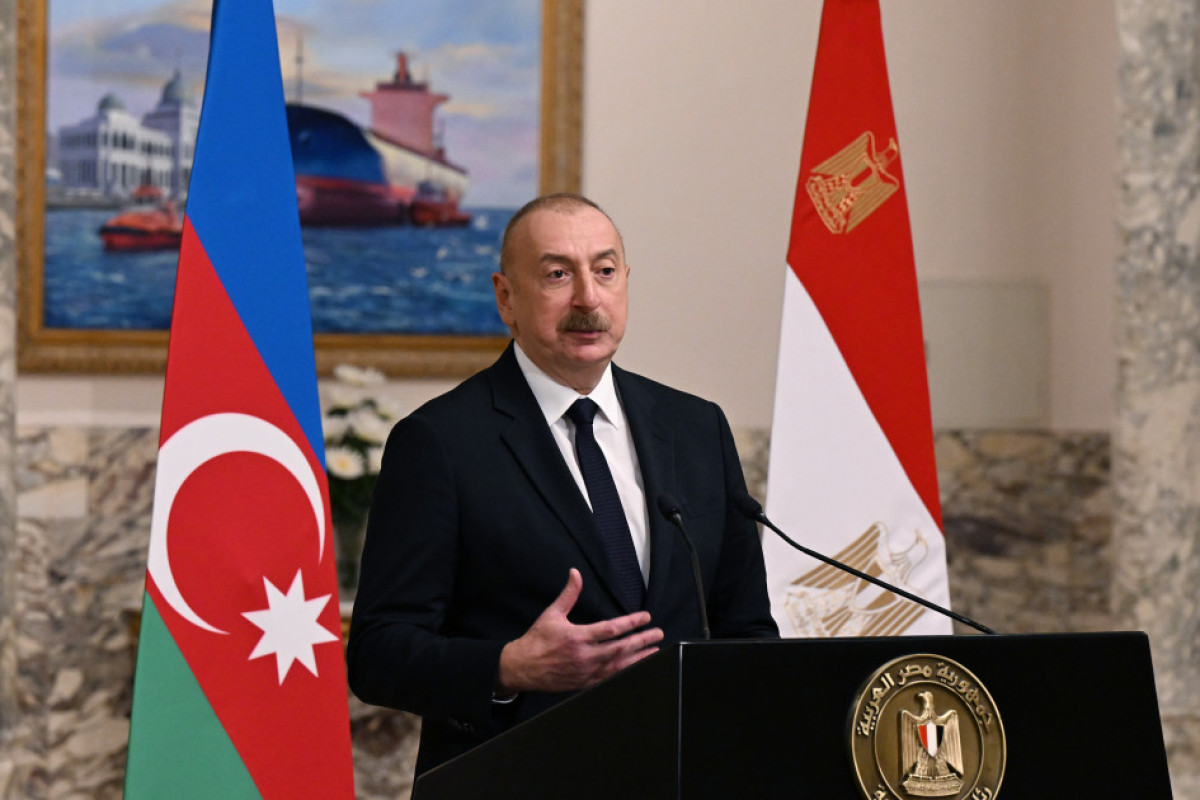 Ильхам Алиев и Абдель-Фаттах ас-Сиси выступили с заявлениями для прессы - ВЫДЕРЖКИ  -ОБНОВЛЕНО 