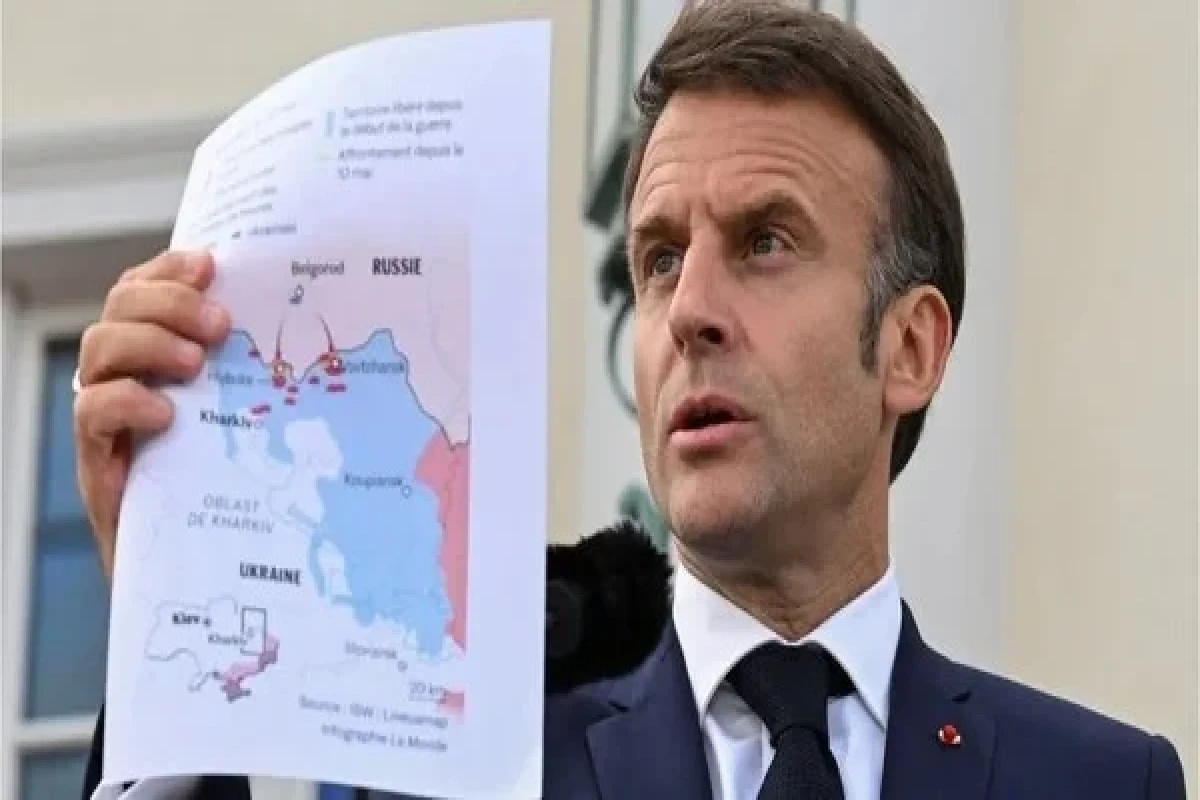 Макрон настаивает на отправке французских военных в Украину
