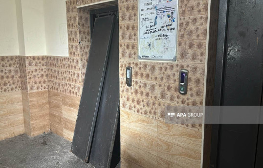 В Баку в многоэтажке рухнул лифт, есть пострадавшие-ФОТО -ВИДЕО -ОБНОВЛЕНО 