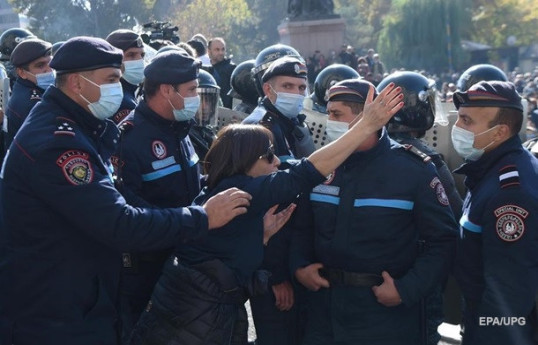 Массовые задержания в Ереване: волна арестов протестующих и членов оппозиции