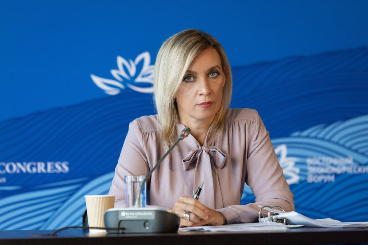 официальный представитель МИД РФ Мария Захарова