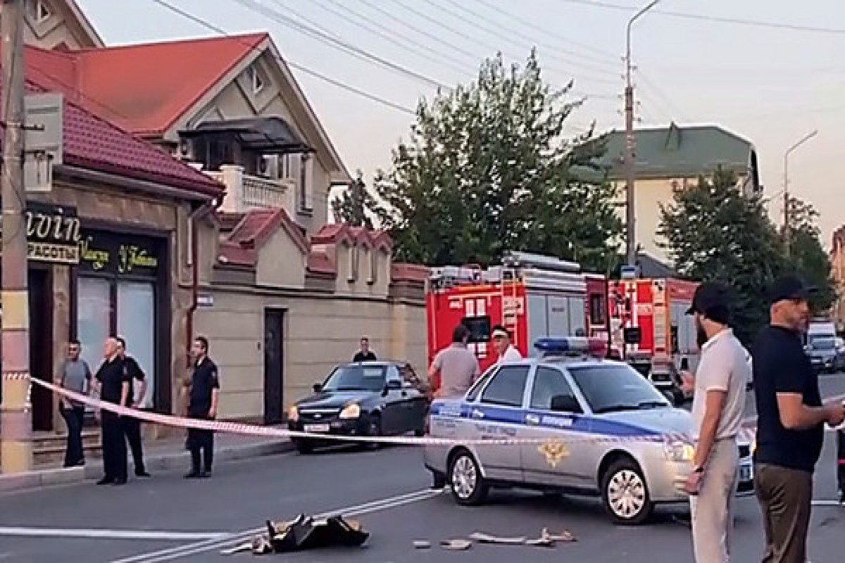 В Дагестане заведено уголовное дело в связи с терактами, глава республики посетил сожженную синагогу -ОБНОВЛЕНО-6 -ВИДЕО 