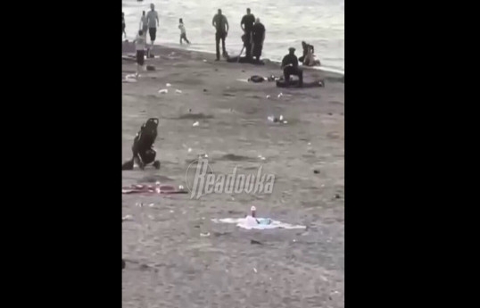 В Махачкале на пляже задержали двоих нападавших на полицейских