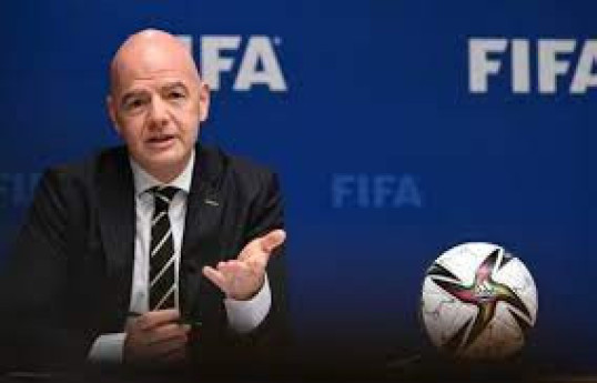 Президент Международной федерации футбола (ФИФА) Джанни Инфантино
