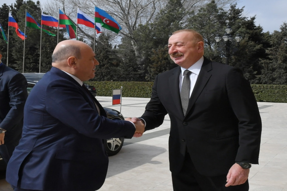 Ильхам Алиев провел встречу с Михаилом Мишустиным-ФОТО 
