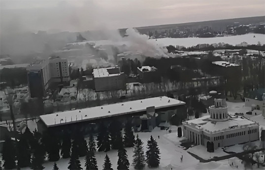 В Казани горит высшее танковое командное училище
-ВИДЕО 