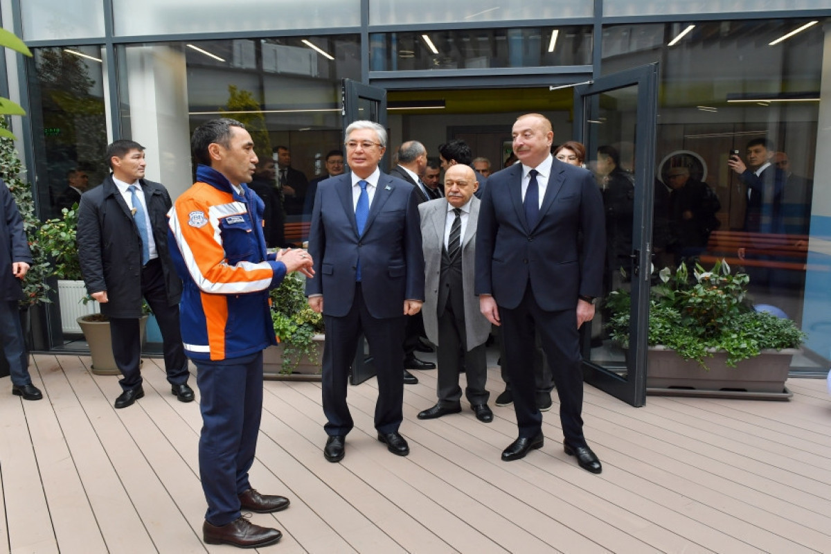 Президенты Азербайджана и Казахстана приняли участие на церемонии открытия детского центра в Физули-ФОТО -ОБНОВЛЕНО 