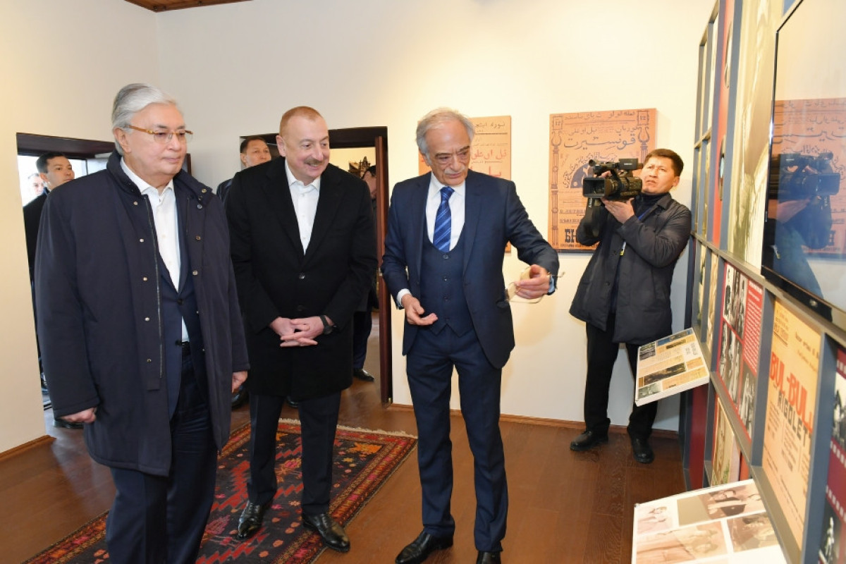 Президенты Азербайджана и Казахстана посетили Шушу-ФОТО 