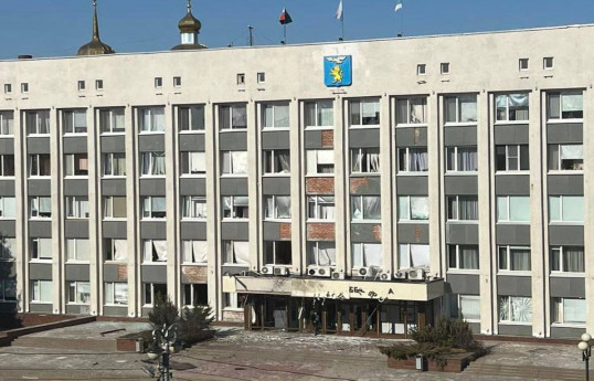 Украина ударила беспилотником по зданию администрации Белгорода