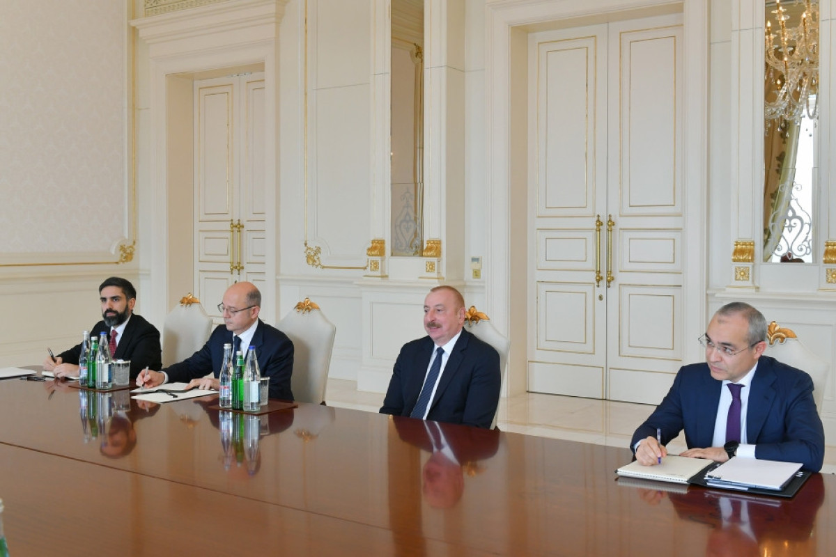 Ильхам Алиев принял нового генерального исполнительного директора bp