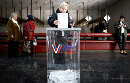 Явка на выборах президента РФ на 09:00 мск составила 36,55%