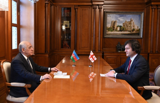 В Баку состоялась встреча премьер-министров Азербайджана и Грузии-ОБНОВЛЕНО 