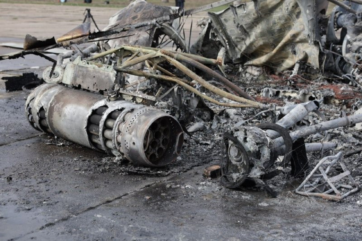 В Приднестровье нанесен удар дроном-камикадзе по военному вертолету на территории "Минобороны"