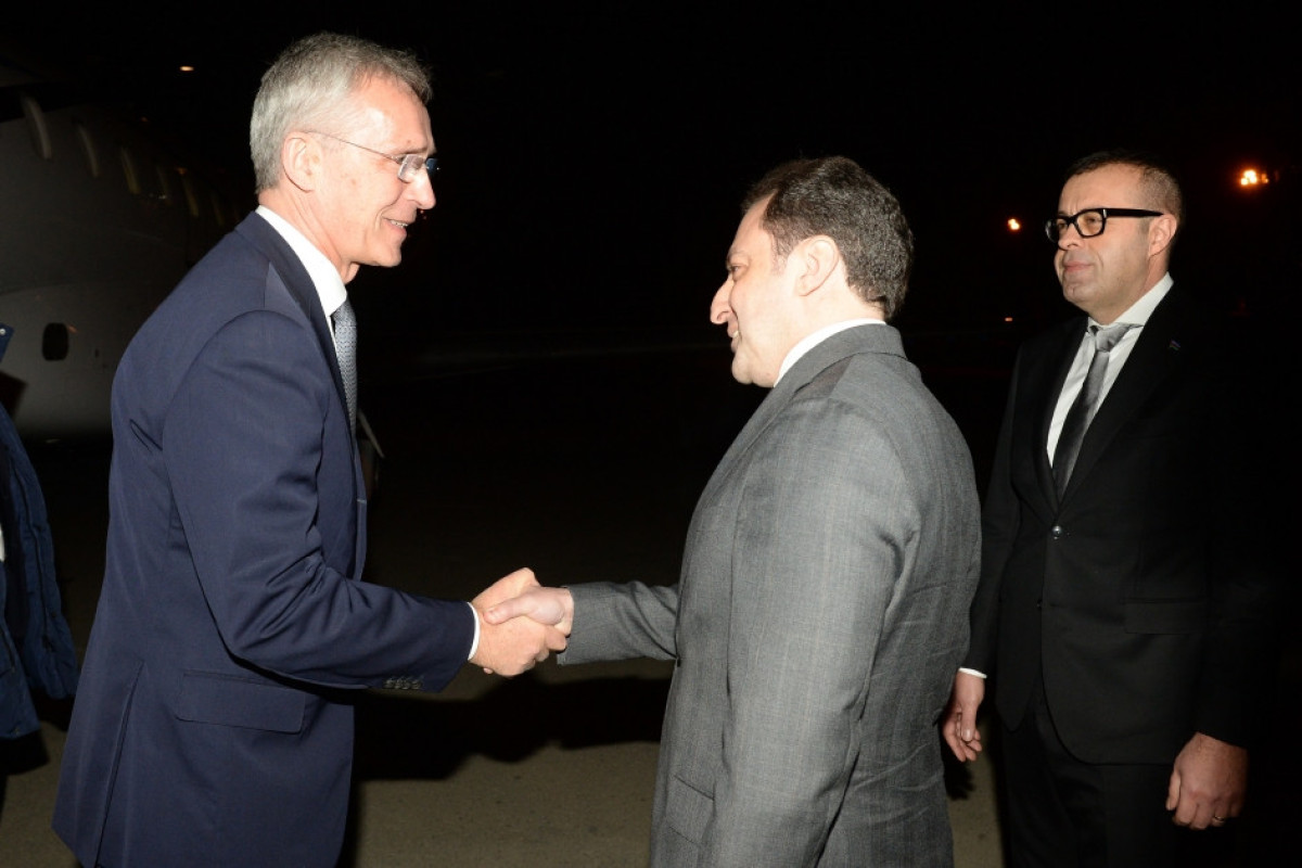 Начался визит генсека НАТО в Азербайджан-ОБНОВЛЕНО 