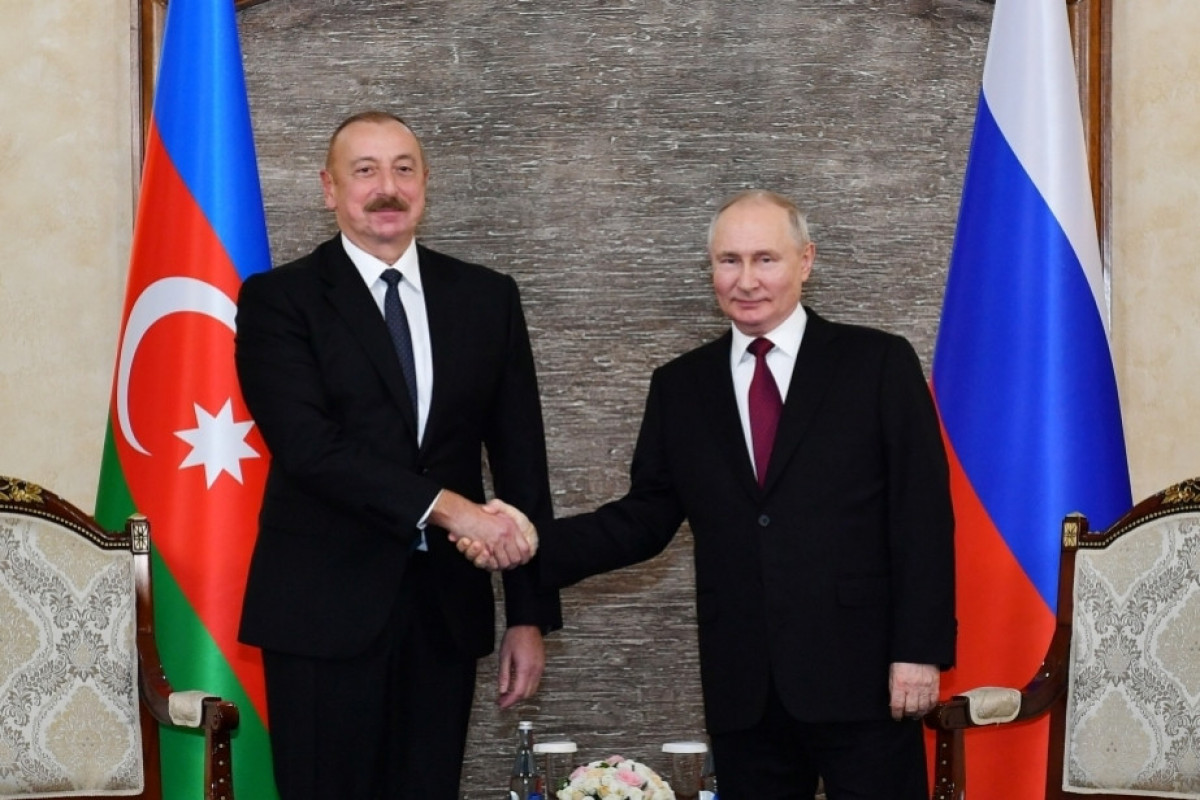Ильхам Алиев, Владимир Путин